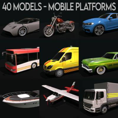 40 Mobile Vehicle Assets